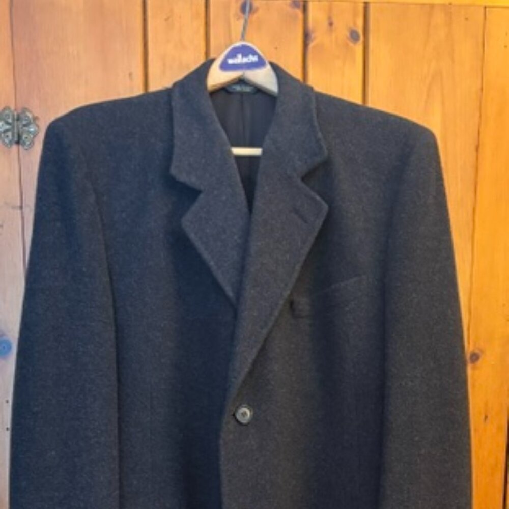 Dark Grey Wool Coat
